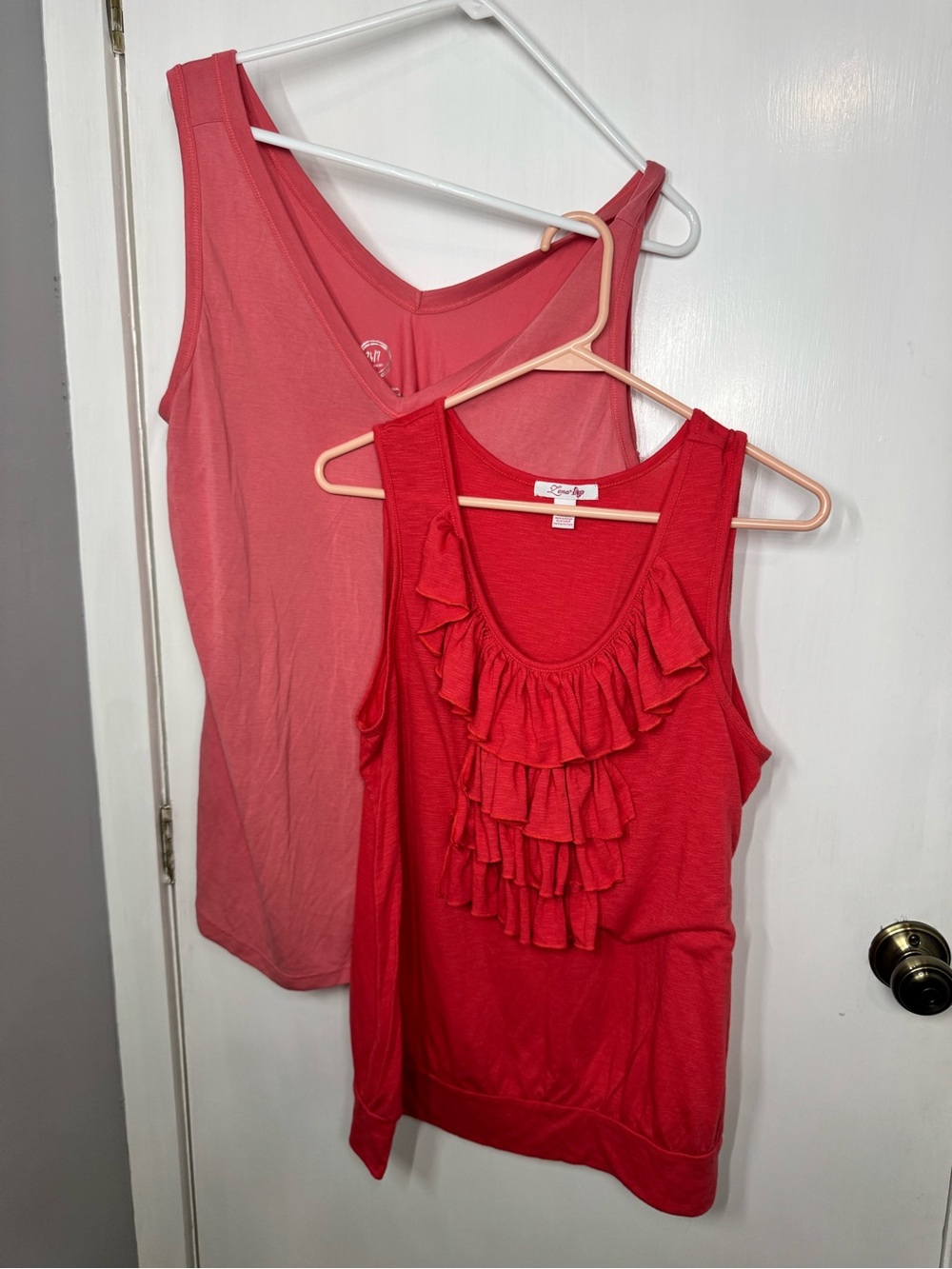 Bundle of 2 Sleeveless Tank Top - Coral/Pink